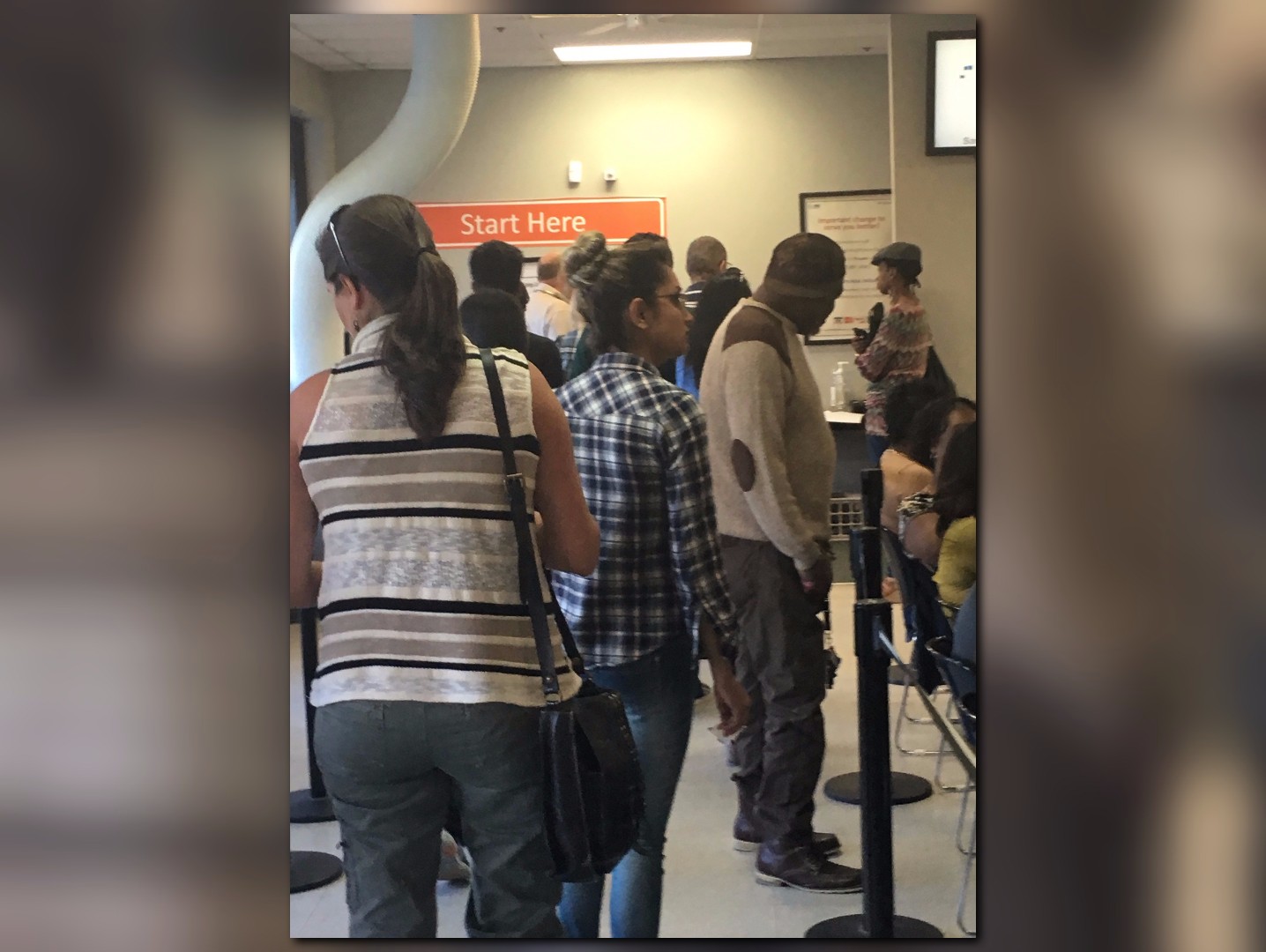 205minute wait at Sandy Springs drivers license office on last day of